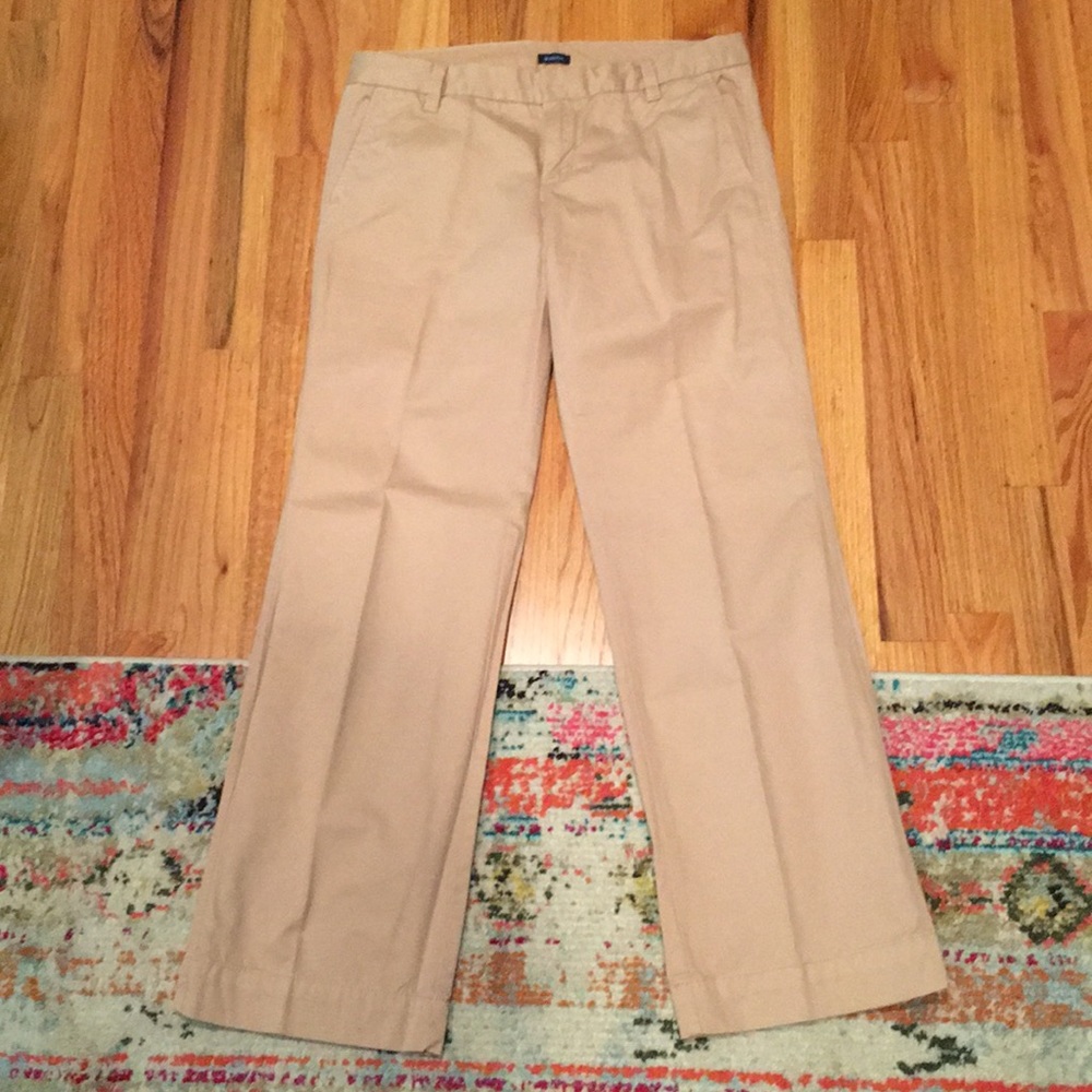 Y2K vintage Womens Gap Khakis Ankle Length Straight Leg